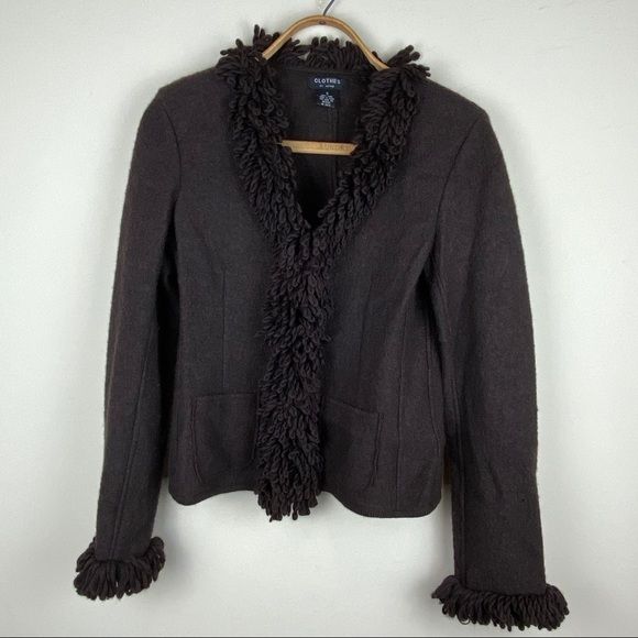 Clothes by Revue || Boiled Wool Sweater/Jacket - Picture 3 of 12